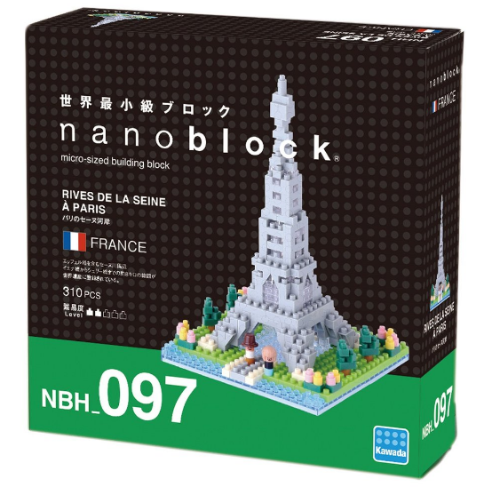 Nanoblock Eiffeltornet - Rives de la Seine a Paris bild