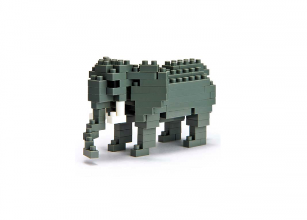 Nanoblock Elefant bild