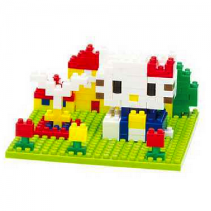 Nanoblock Hello Kitty i parken bild