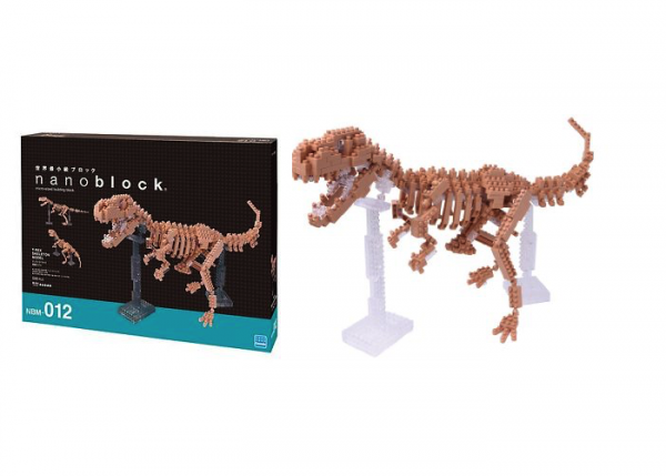 Nanoblock T-rex skelett bild