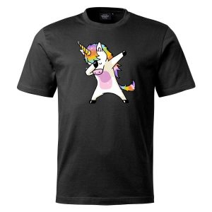 T-shirt Unicorn Dab | Herr