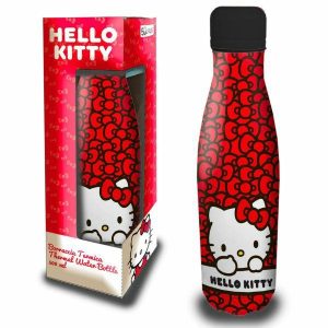 Coriex Hello Kitty Vattenflaska 500ml - Röd